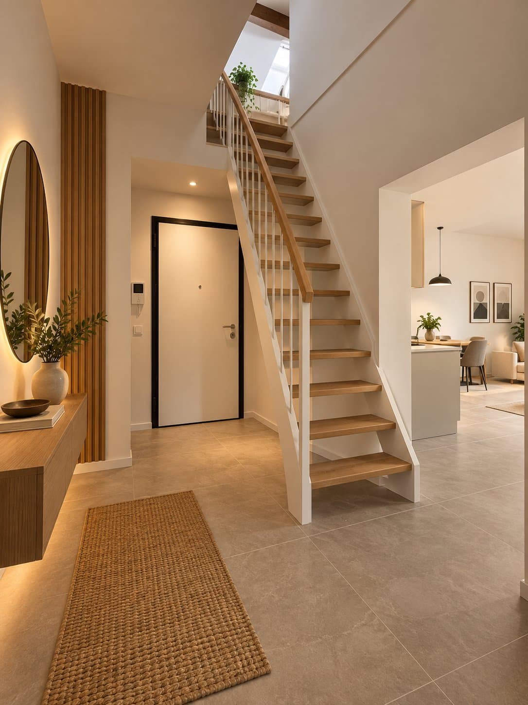 Rendering ingresso appartamento Novoli — Bartolucci Immobiliare